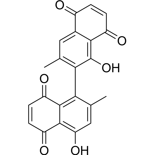 Isodiospyrin (isodiospyrin) 20175-84-2
